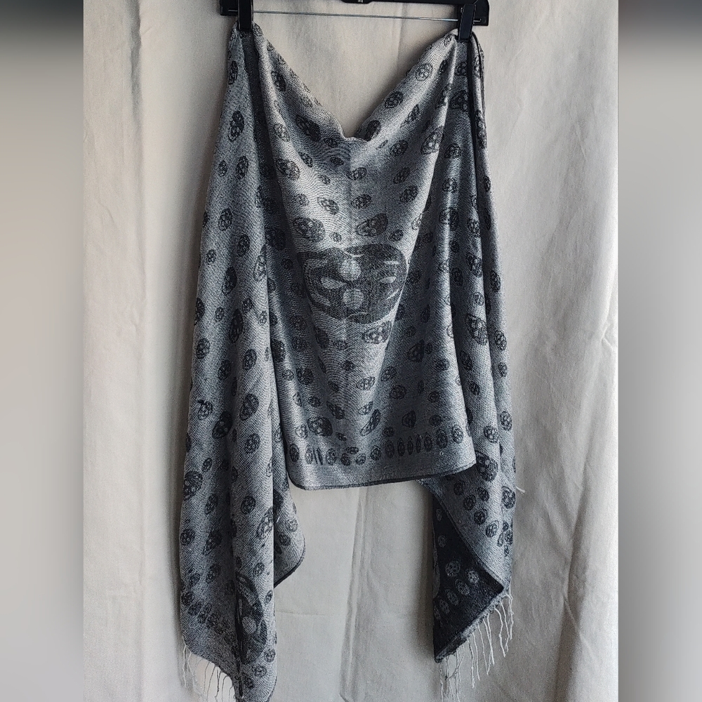 2$20💀SKULL💀Scarf&Shawl - Picture 4 of 8